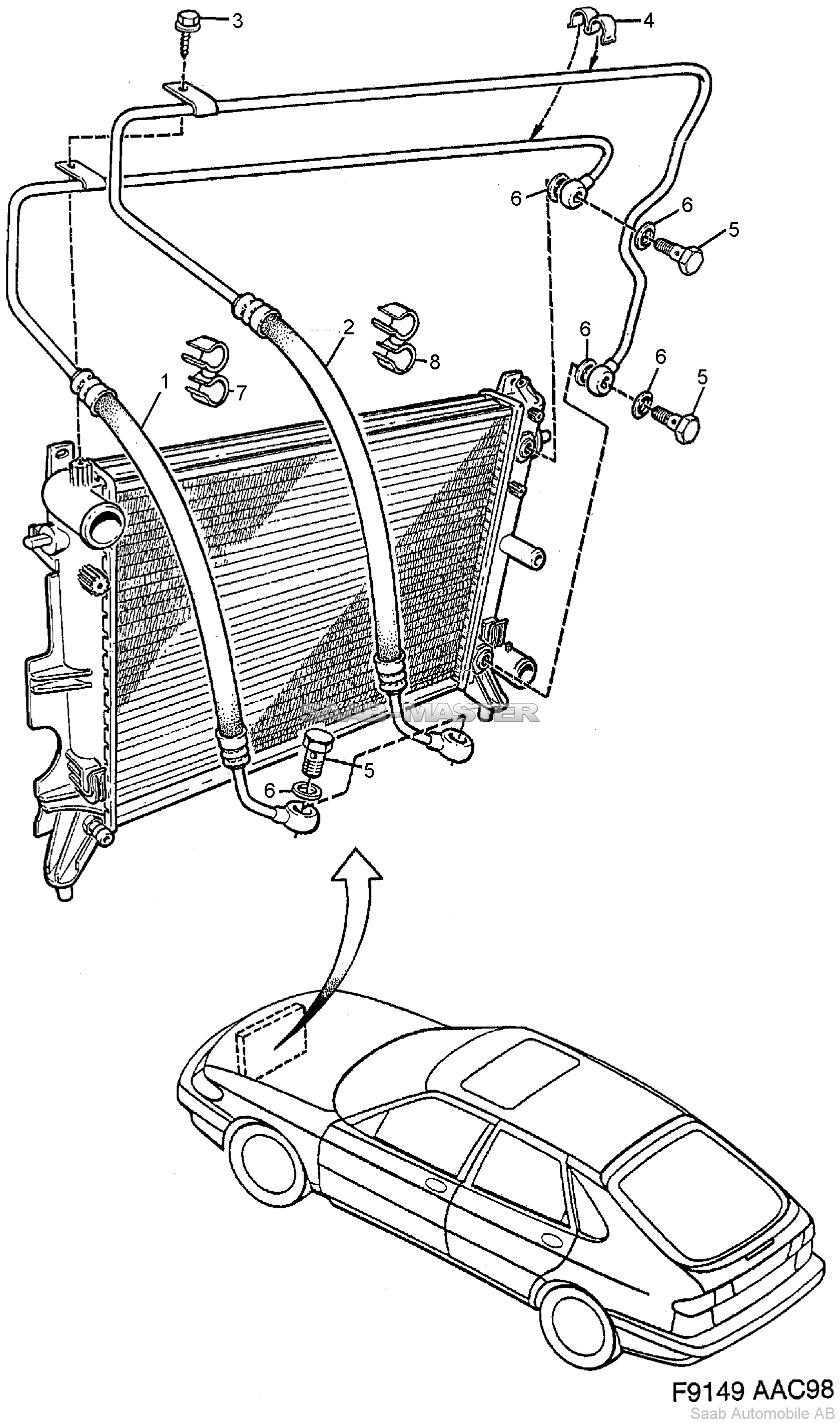 Воздушный охладитель масла - Автоматическая коробка передач