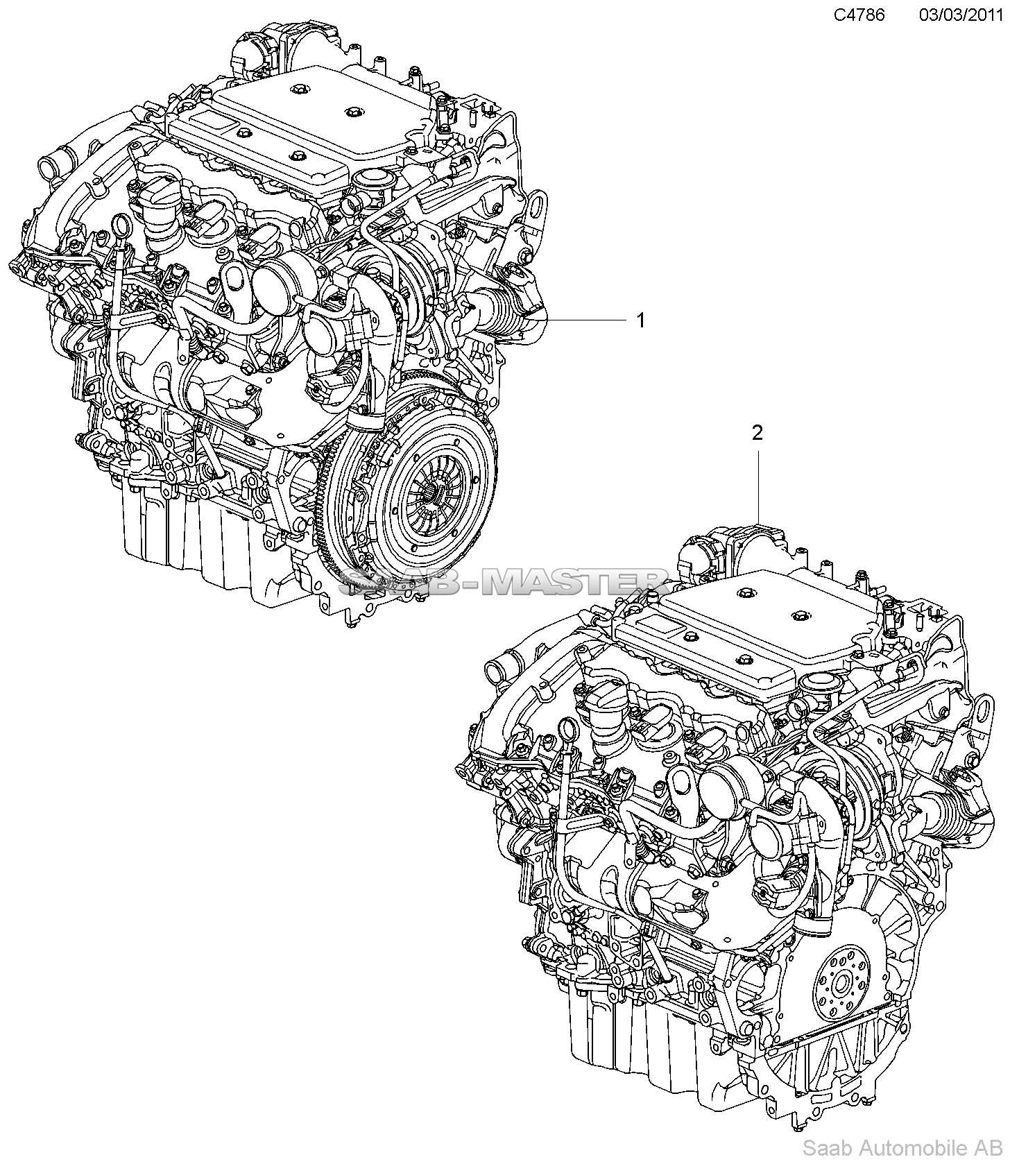 Базовый двигатель - Проводной аггрегат