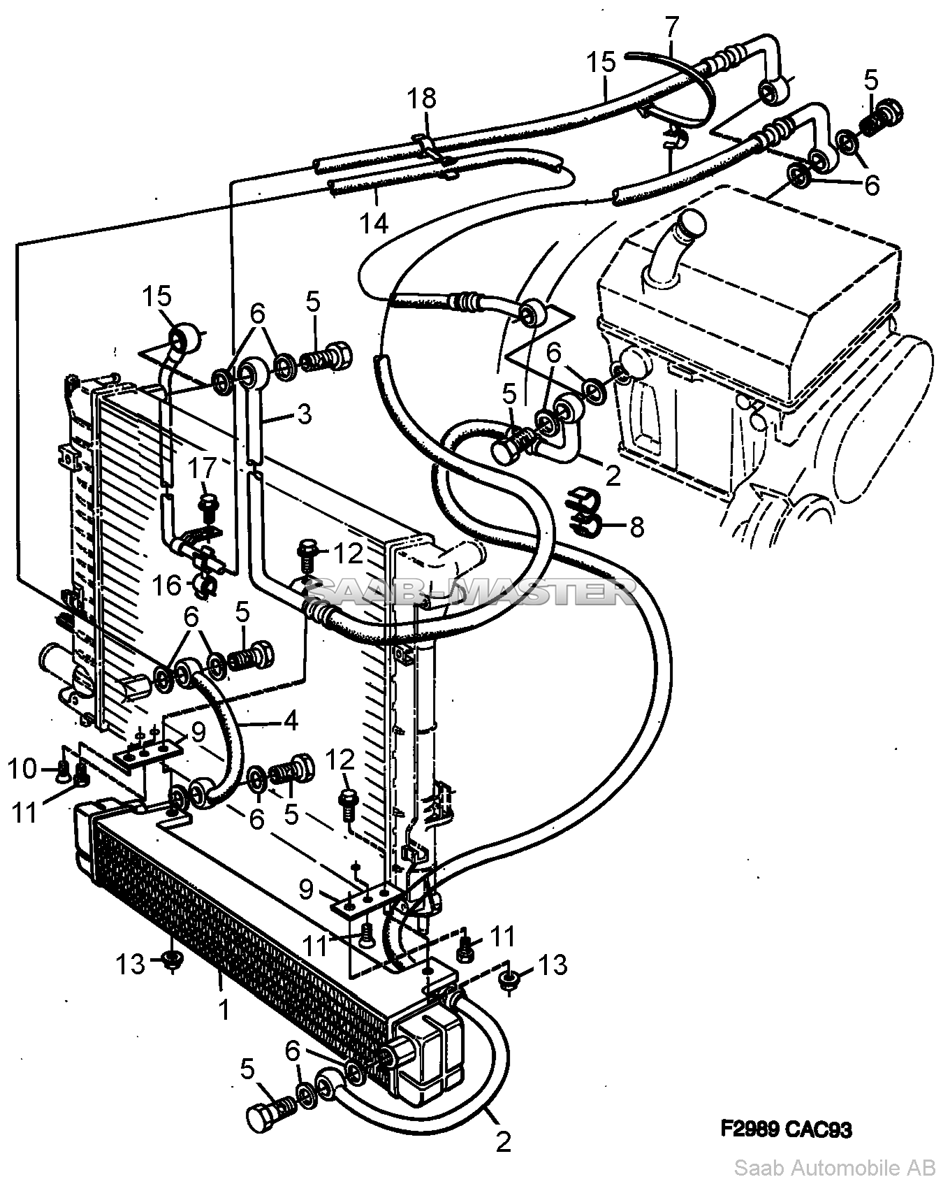 Воздушный охладитель масла - Автоматическая коробка передач