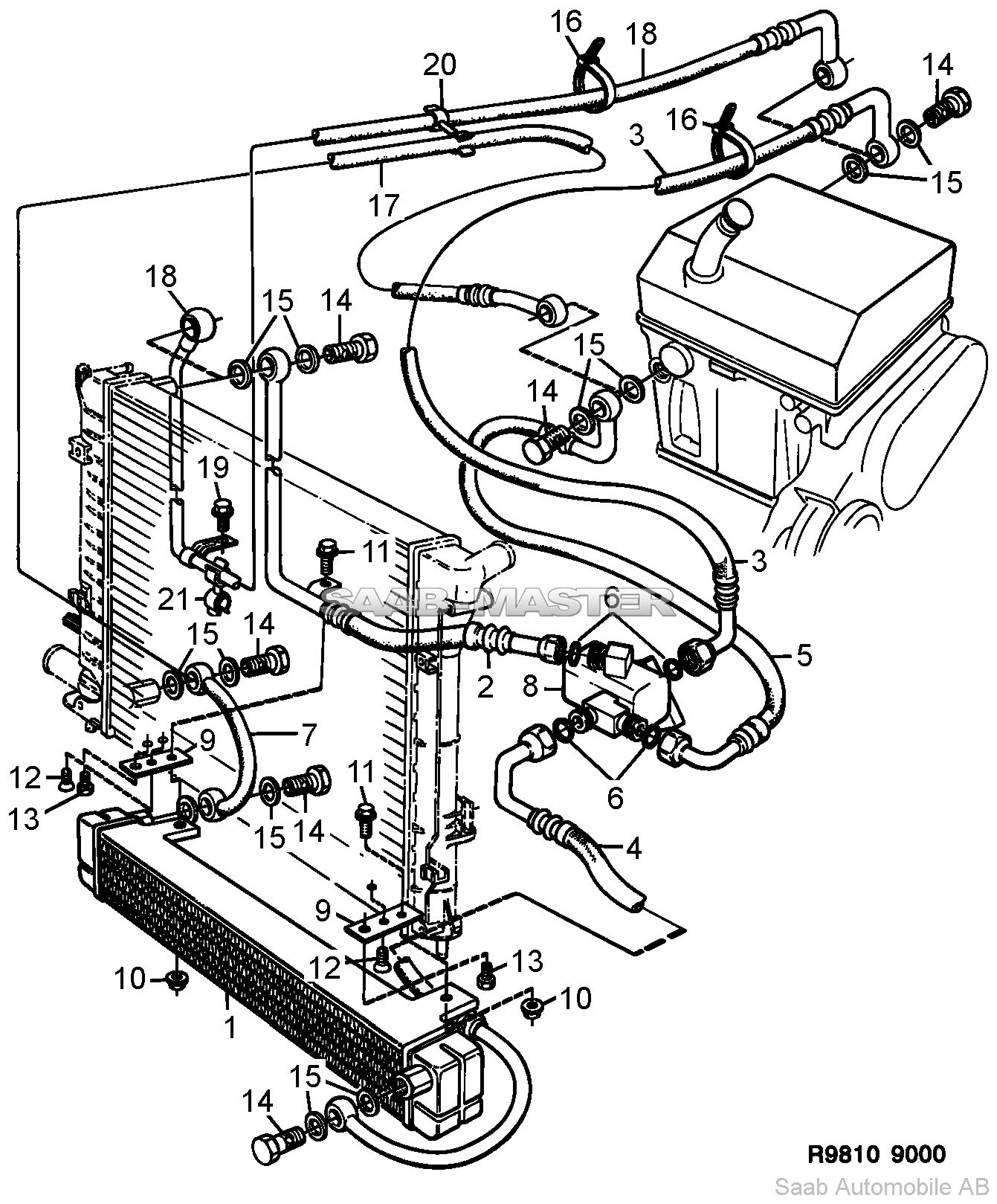 Маслоохладитель - Автоматическая коробка передач